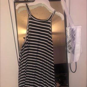 Soft Old Navy Black and White Dress